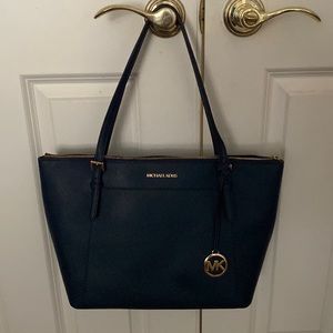 Michael Kors tote dark blue